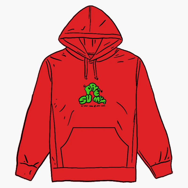 Supreme se nestará o mikinu s kapucí Burn Red