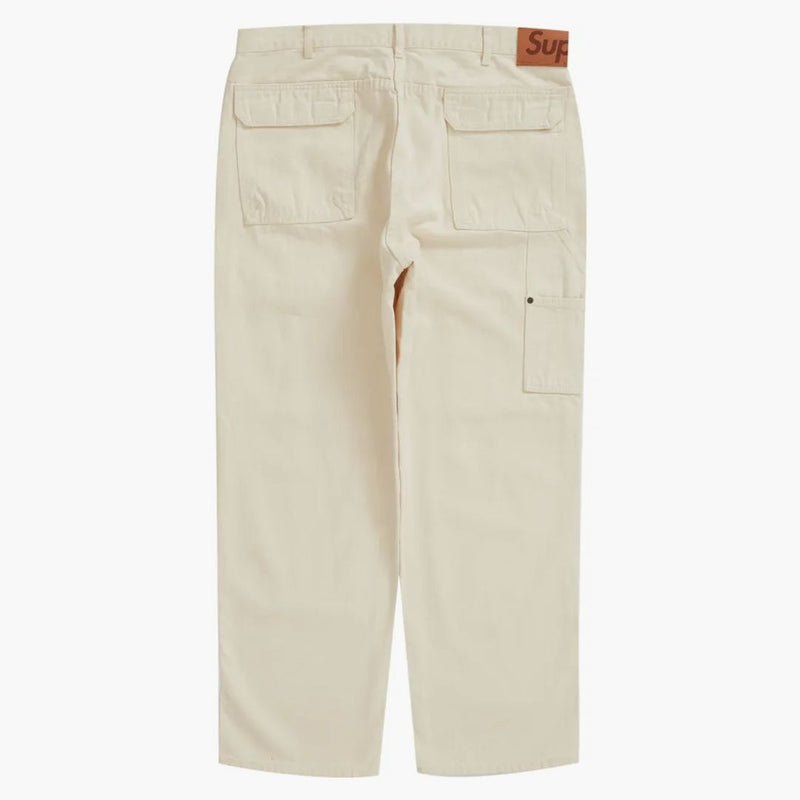 Supreme Double Knee Denim Utility Pant Natural