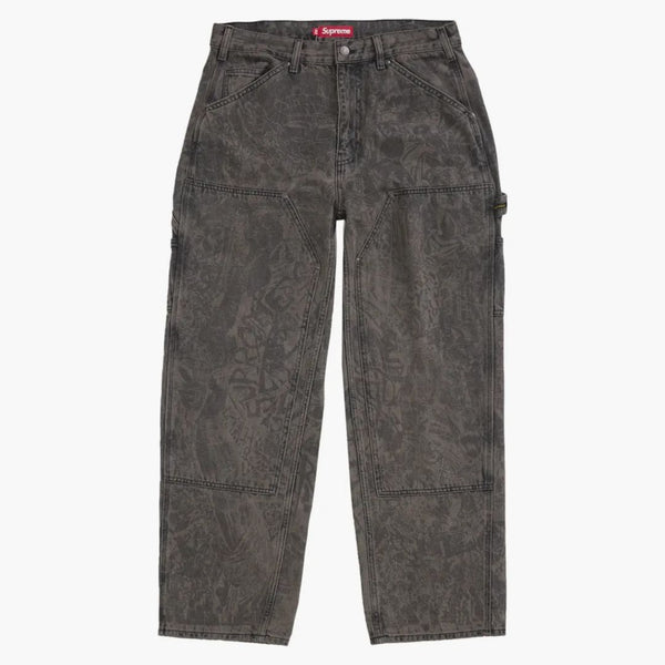 Supreme Double Knee Pinter Pant (FW24) Washed Black