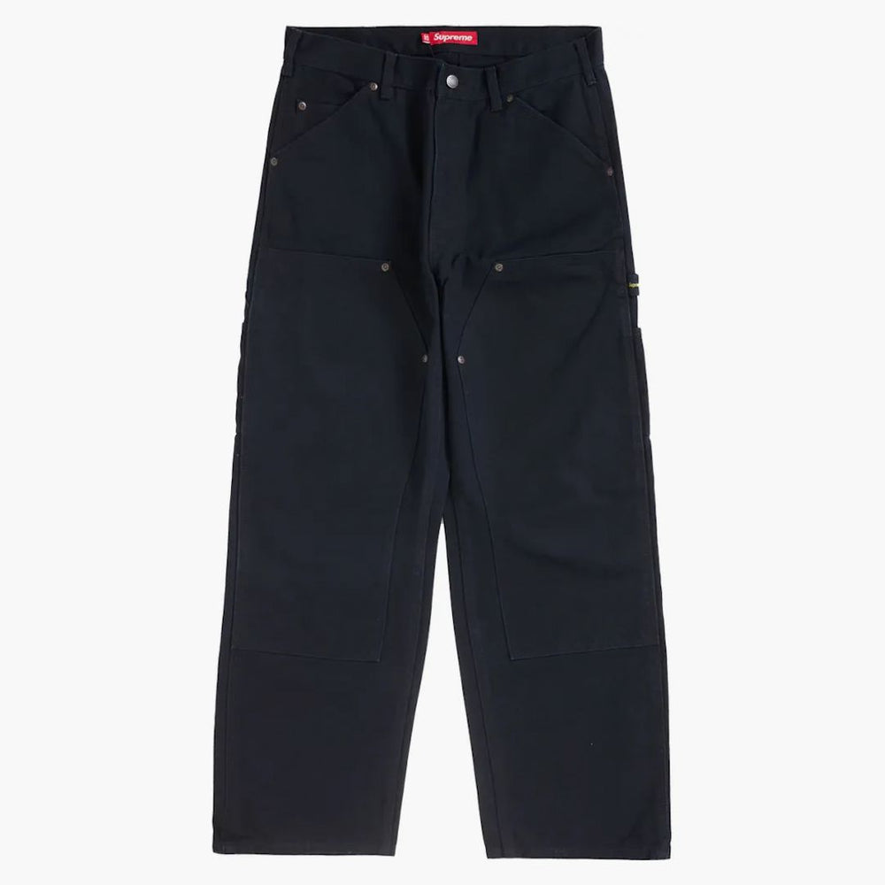 Black Supreme Double Knee Pants Supreme Double Knee Painter Pant