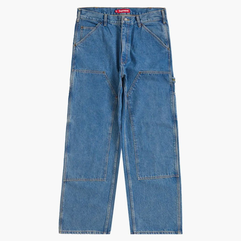 Supreme Double Knee Painter Pant (SS24) tvättade indigo