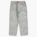 Supreme Double Knee Painter Pant (SS24) Zebra