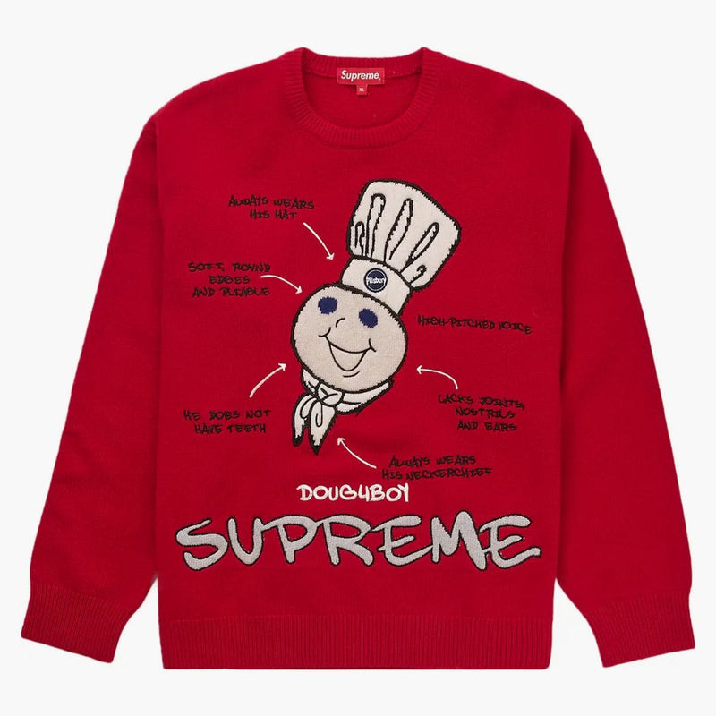 Supreme Doughboy tröja röd