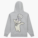 Supreme Doughboy Zip Up Hooded Sweatshirt Heather Gray