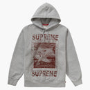Supreme Doves Hooded Sweatshirt Heather Grey