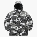 Supreme Downtown Down Parka Snow Camo