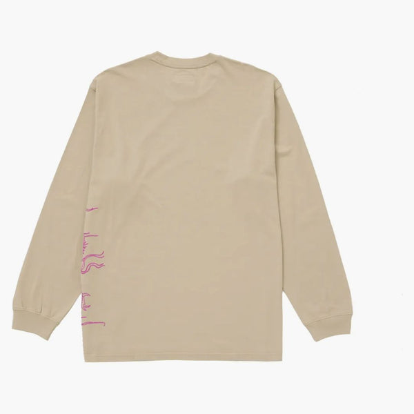 Högsta drake broderad l/s topp khaki