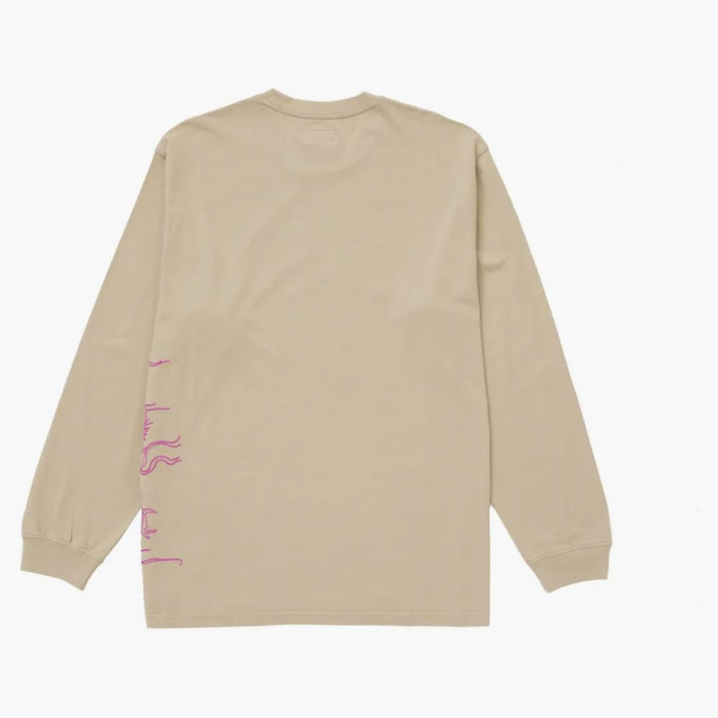 Nejvyšší drak vyšívané l/s top khaki
