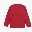 Supreme Dragon Embroidered L/S Top Red