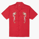 Supreme Dragon Rayon T-shirt red