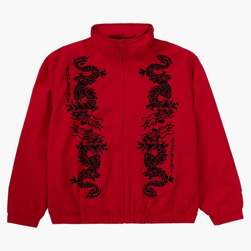 Giacca della traccia del drago supremo rosso