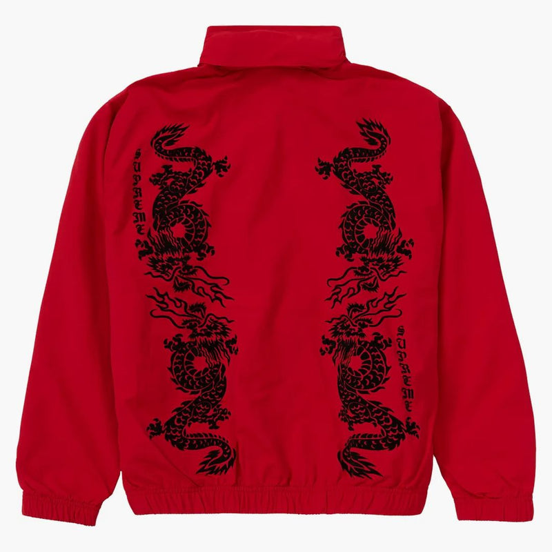 Giacca della traccia del drago supremo rosso