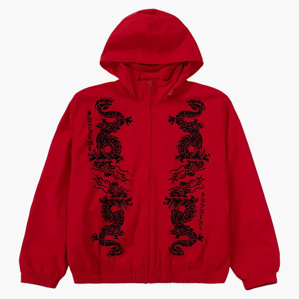 Giacca della traccia del drago supremo rosso