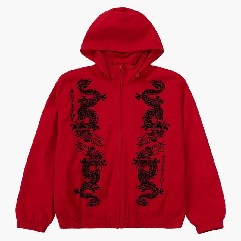 Giacca della traccia del drago supremo rosso