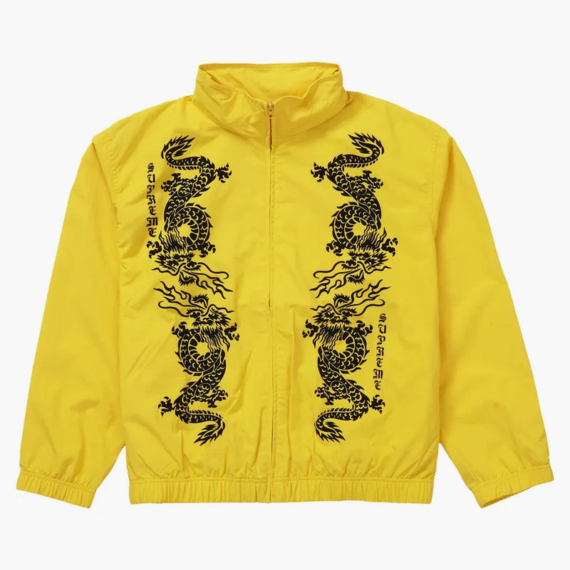 Supreme Dragon Track Jacket Yellow