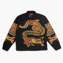 Giacca da lavoro di drago supremo nero