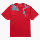 Nejvyšší Dragon Wrap S/S Top Red