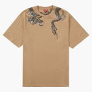 Supreme Dragon Wrap S/S Top Tan