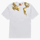 Supreme Dragon Wrap S/S Top White