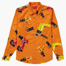 Supreme Drills Work Shirt Orange