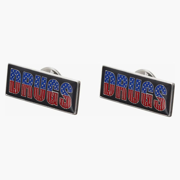 Supreme Drugs Pin Set (Pack of 2) Multicolor