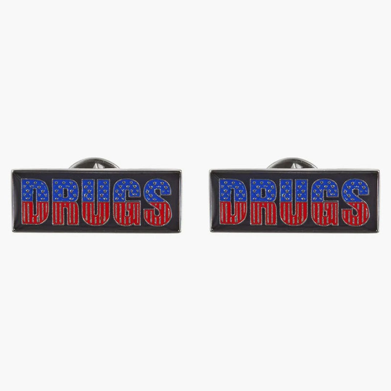 Supreme Drugs Pin Set (Pack of 2) Multicolor