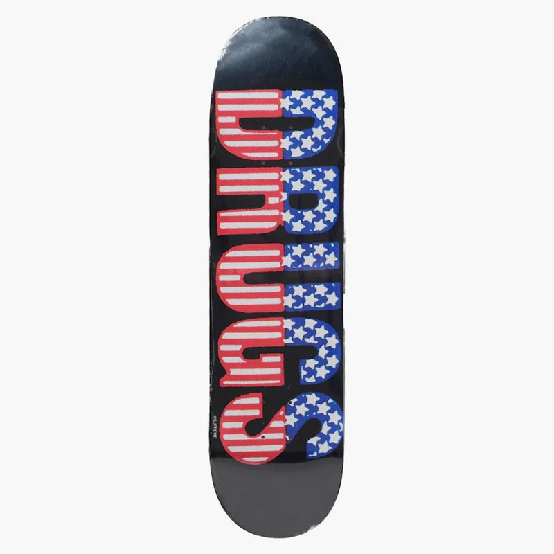 Nejvyšší drogy skateboardová paluba černá