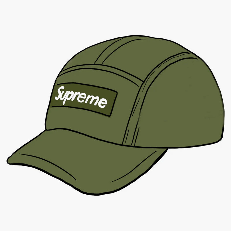 Nejvyšší suchý voskový bavlněný tábor Cap Cap Olive