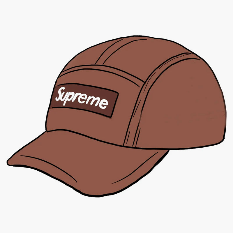 Supreme Dry Wax Cotton Camp Cap Plum