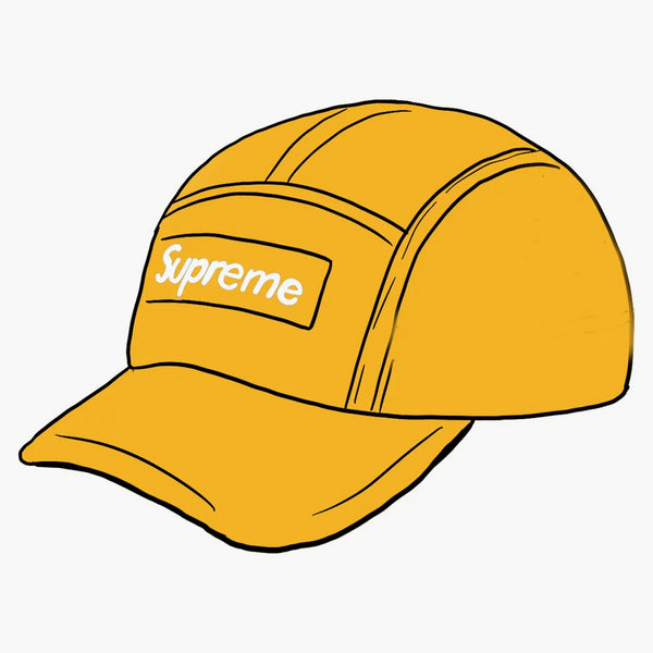 Supreme Dry Wax Cotton Camp Cap Yellow