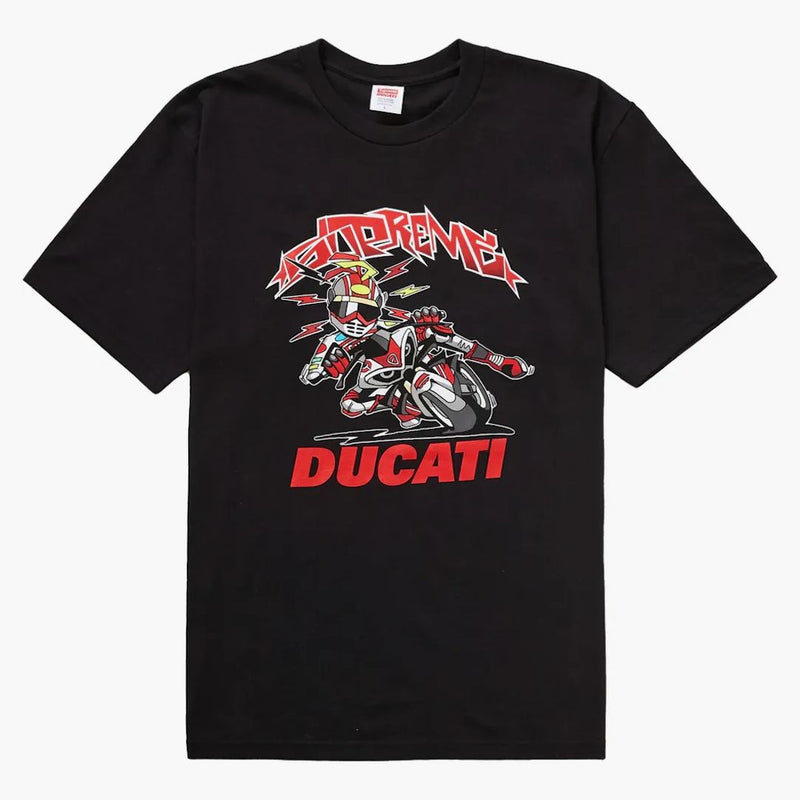 Supreme Ducati Bike Tee Black