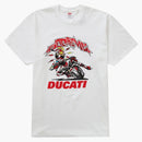 Supreme Ducati Bike Tea White