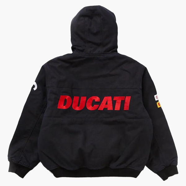 Giacca da lavoro con cappuccio supremo Ducati Black