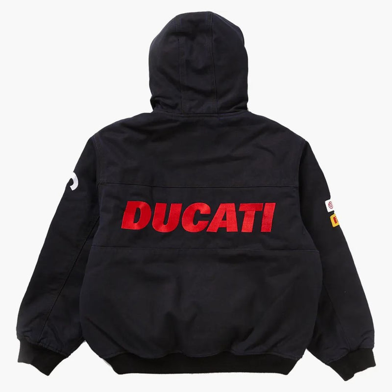 Giacca da lavoro con cappuccio supremo Ducati Black