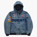 Supreme Ducati Hooded Work Jacket Denim