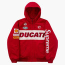 Supreme Ducati Hooded Work Jacket röd