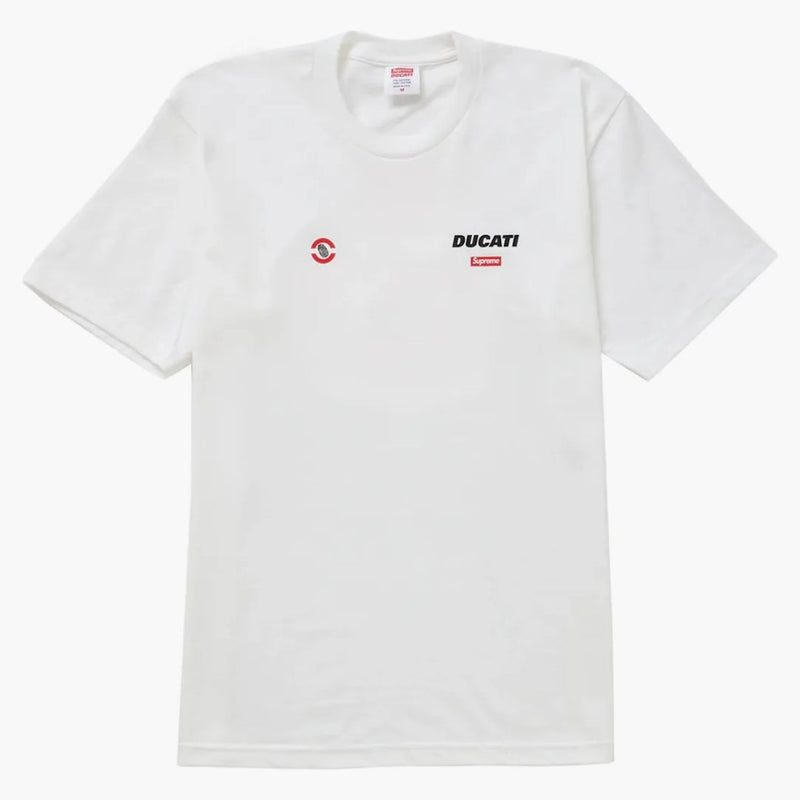 Nejvyšší logo Ducati Tee White