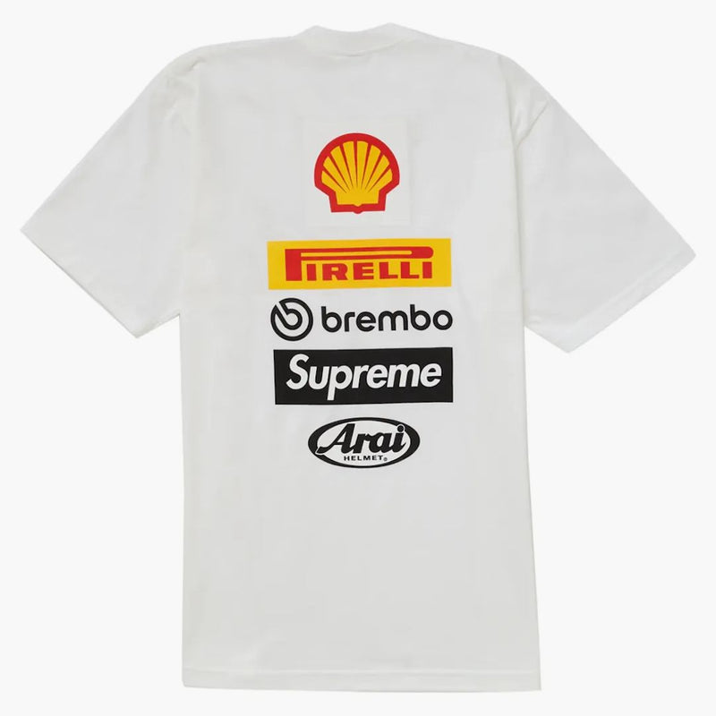 Nejvyšší logo Ducati Tee White