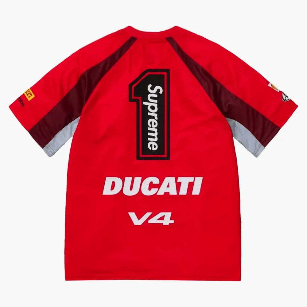 ウェア Supreme x Ducati Soccer Jersey Supreme x Ducati Jersey Red - Kup w Hypenegan