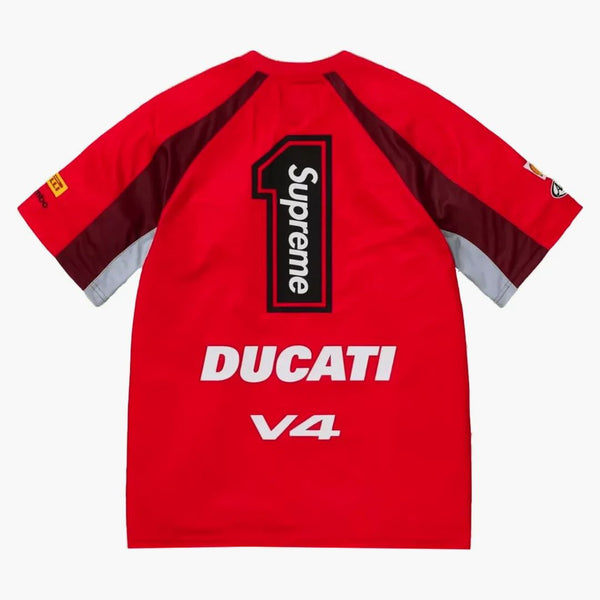 Supreme Ducati Soccer Jersey Red