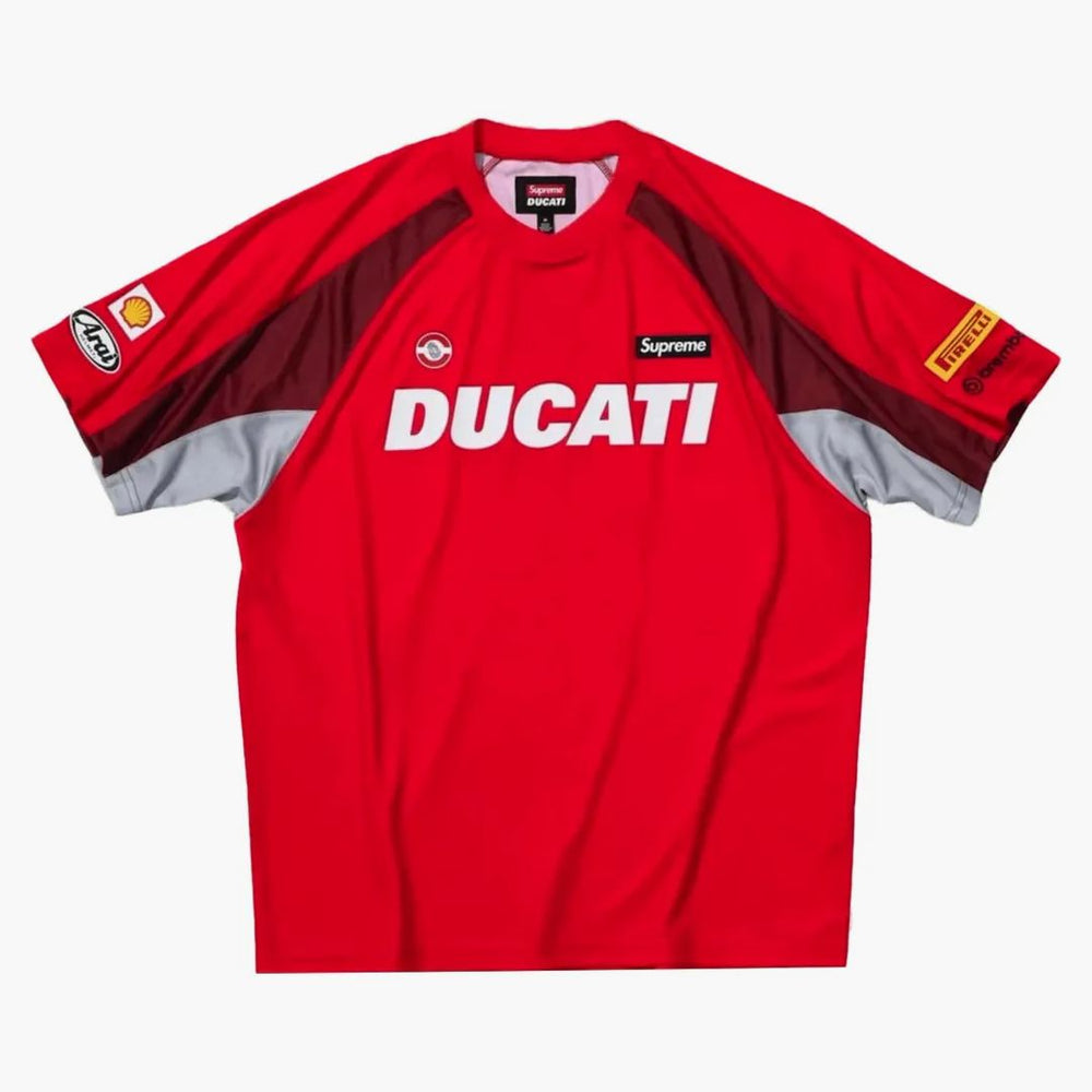 ウェア Supreme x Ducati Soccer Jersey Supreme x Ducati Jersey Red - Kup w Hypenegan