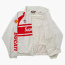 Supreme Ducati spårjacka ljusgrå