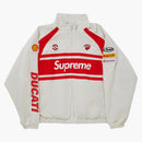 Supreme Ducati spårjacka ljusgrå