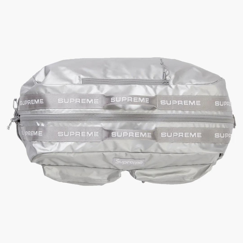 Supreme Duffle Bag (fw22) Silver
