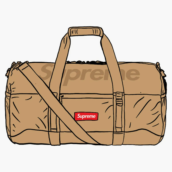 Supreme Duffle Bag (SS21) Tan