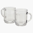 Supreme Duralex Glass Mugs (Set of 6) Clear