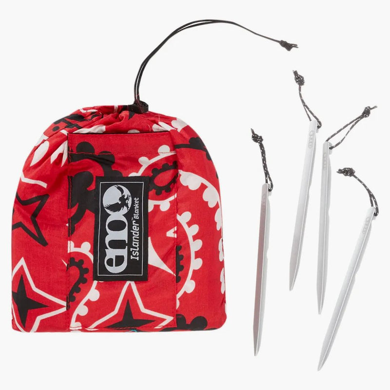 Supreme Eno Islander Nylon přikrývka červená