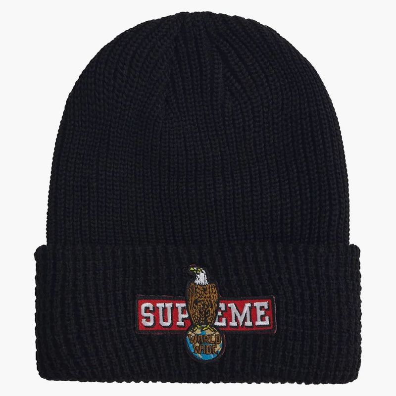 Supreme Eagle Beanie Black
