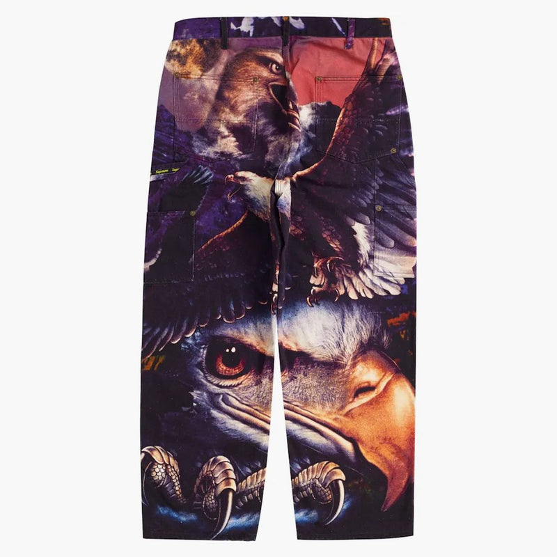 Supreme Eagle Double Knee Denim Pant Pant Pink