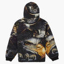 Supreme Eagle Hooded Work Jacket Black